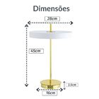 Luminária Usb Brit, Hub De Carga Rápida 17w 3 Portas, 1 C + 2