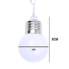 Luminaria Varal Natal 10 Lampadas Natalino Festa Decoraçao Qu