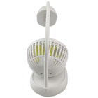 Luminaria Ventilador Flexivel 2 Em 1 Led Abajur Mesa Sem Fio