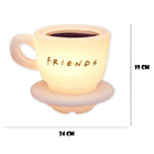 Luminária Xicara Friends Central Perk Abajur Grande Warner