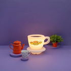 Luminária Xicara Friends Central Perk Abajur Grande Warner