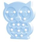 Luminoso Abajur Coruja Corujinha Azul Com Led