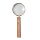 Lupa De Aumento Decorativa Com Cabo Em Poliresina 20cm 16360