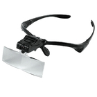 Lupa De Cabeça Profissional Óculos Leitura 2 Leds 5 Lentes Au