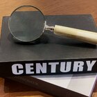 Lupa Decorativa Com Cabo Em Osso