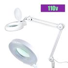 Lupa Estetica Luminaria Led Mesa Articulavel Giratorio Vidro