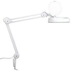 Lupa Estetica Luminaria Led Mesa Articulavel Giratorio Vidro