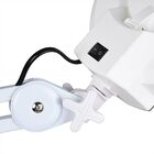 Lupa Luminária 10x Estética Mesa Profissional 120 Led Bivolt