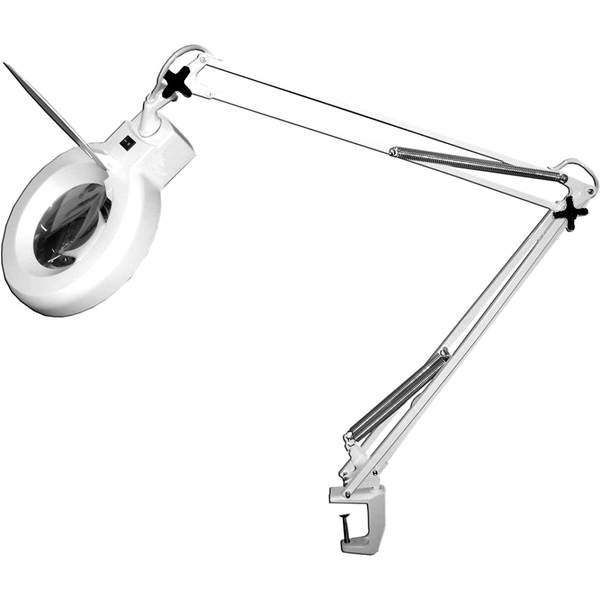 Lupa Luminária Estética Mesa Profissional 120 Led Alto Brilho