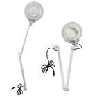 Lupa Luminária Led Estetica Articulável Vidro Óptico Giratóri