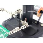 Lupa Suporte Com Garras 2 Lentes 16 Leds Articulado Aumento V