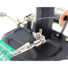 Lupa Suporte Com Garras Soldagem 2 Lentes 16 Leds Aumenta A V