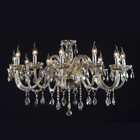 Lustre 12 Lâmpadas Cognac Alessa Altaluce