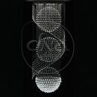 Lustre 3 Esferas Cristal 60cm 10xgu10 2m - Dna