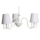 Lustre 3l Cristais Quarto Bebê Infantil