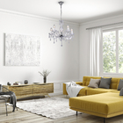 Lustre 5 Lâmpadas Incolor Plástico Treviso LLUM Bronzearte