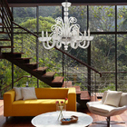 Lustre 8 Lâmpadas Torcello (md5102/8cl) - Pier Decor Outlet