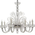 Lustre 8 Lâmpadas Torcello (md5102/8cl) - Pier Decor Outlet