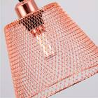 Lustre Abajur Cupula Pendente Metal Aramado Ambiente Casa Dec