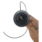 Lustre Abajur Cupula Pendente Metal Aramado Casa Decoraçao Qu