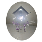 Lustre Acrílico Cristal Para Quarto De Criança Bebe 25 Cm De