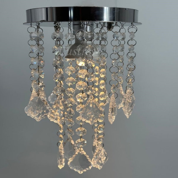 Lustre Alto Brilho Design Elegante Base Inox Espelhado