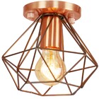 Lustre Aramado Diamante Majestoso Redondo Cobre/cobre