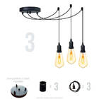 Lustre Aranha Com 3 Pendentes