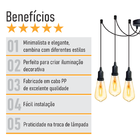 Lustre Aranha Com 6 Pendentes