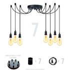 Lustre Aranha Com 7 Pendentes