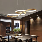 Lustre Arco Infinito Led 3 Em 1 Pendente Iluminaçao Hall De E