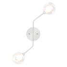 Lustre Aro Sputnik Branco Jabuticaba Harmony Sala Quarto