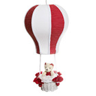Lustre Balão Cintura Ursa Vermelha Quarto Bebê Infantil