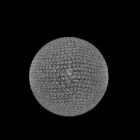 Lustre Bella Tribeca Metal Cristal Ø60cm Aq010l