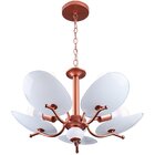 Lustre Bivolt Ricko 5 Startec Cobre