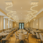 Lustre Caracol Pendente de Cristal Legítimo 49 Bolas e 452 Cr