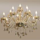 Lustre Clássico Moderno Dubai 1189-8c Conhaque