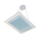 Lustre Contemporâneo De Teto Millenium P Alumínio E Vidro