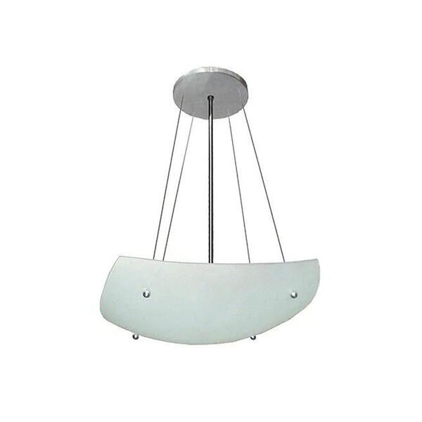 Lustre Contemporâneo De Teto Pégasus Alumínio E Vidro