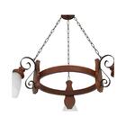 Lustre Country 943e Luminária Rústica 3 Lâmpadas Luminárias