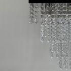 Lustre Cristal Acrílico Alto Brilho Moderno Para Sala