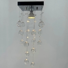 Lustre Cristal Acrílico Para Sala Design Moderno 40cm