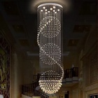 Lustre Cristal Esferas Luxo D60xh180cm - Smart Norte