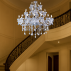 Lustre Cristal Legítimo Clássico 28 Braços Candelabro Maria T