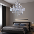 Lustre Cristal Legítimo Clássico 28 Braços Candelabro Maria T