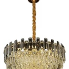 Lustre Cristal Legitimo Design Moderno Redondo 5x E14 42cm