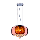 Lustre Cristal Legítimo Plafon Attractive 28cm Bivolt Cobre 1