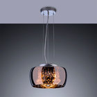 Lustre Cristal Legítimo Plafon Attractive 28cm Bivolt Cromado