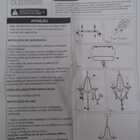 Lustre Cristal Reflexo Prata 5 Luzes E27