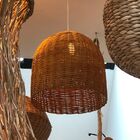 Lustre Cupula "m" Fibra Trancoso Ba 40cm